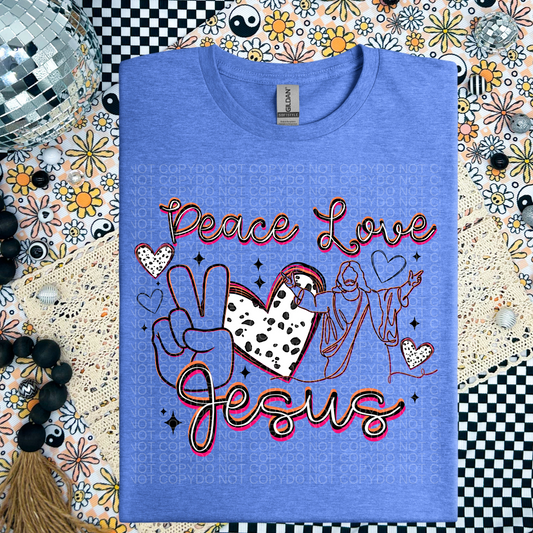 Peace love Jesus