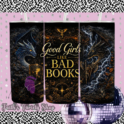 Good Girls Like Bad Books Empyrean Series Tumbler (Case of 25)