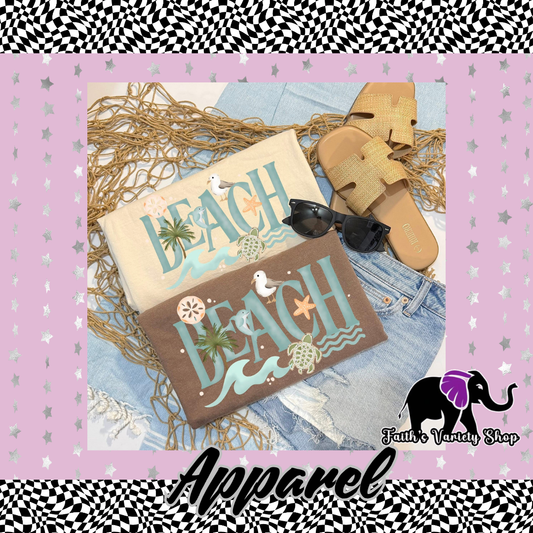 Beach Collage Apparel