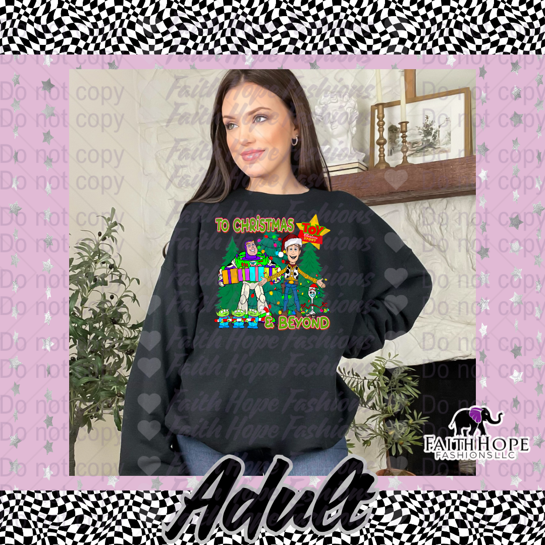 Toy Christmas Adult Sweater