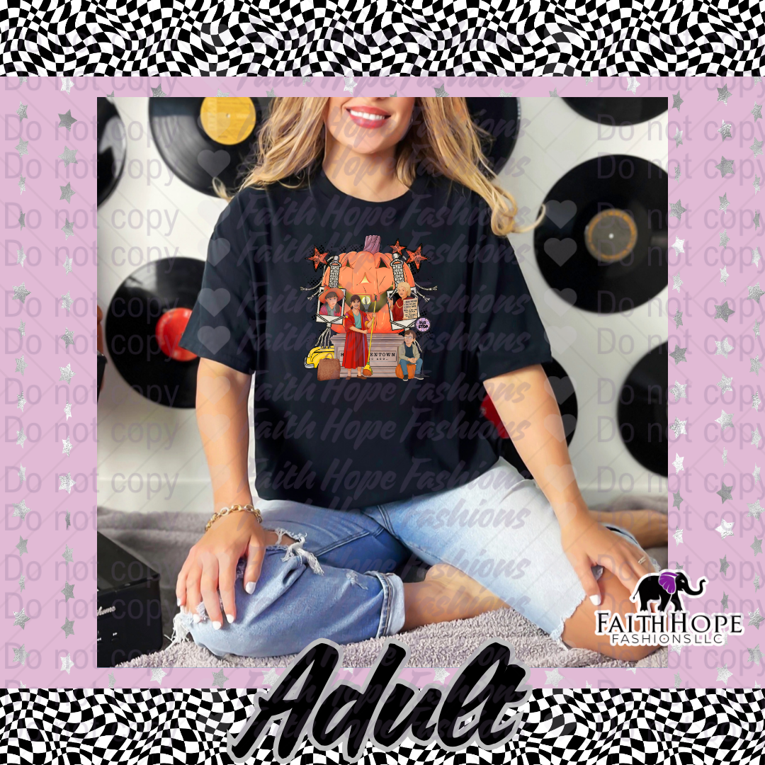 Halloween town Adult Shirt