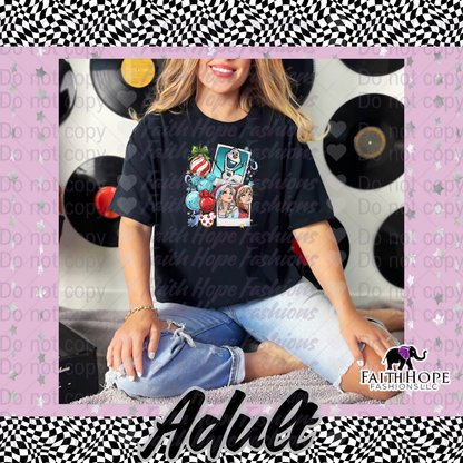 Freezing Polaroid Adult Shirt