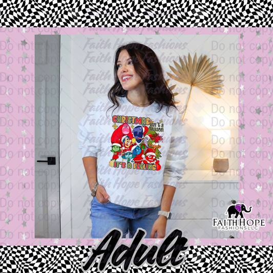 Christmas Feelings Adult Sweater