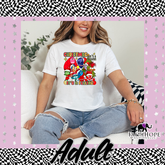 Christmas Feelings Adult Shirt