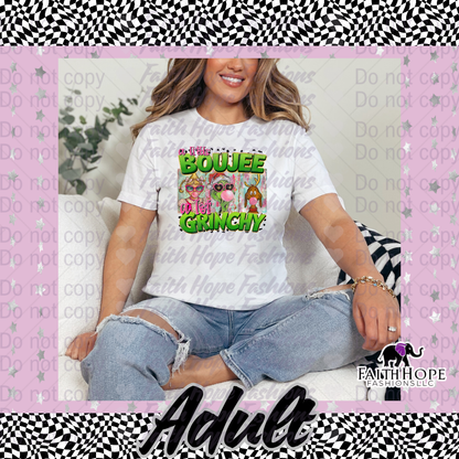 Little Boujee Lotta Ginchy Adult Shirt
