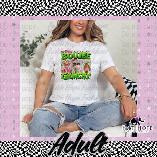 Little Boujee Lotta Ginchy Adult Shirt
