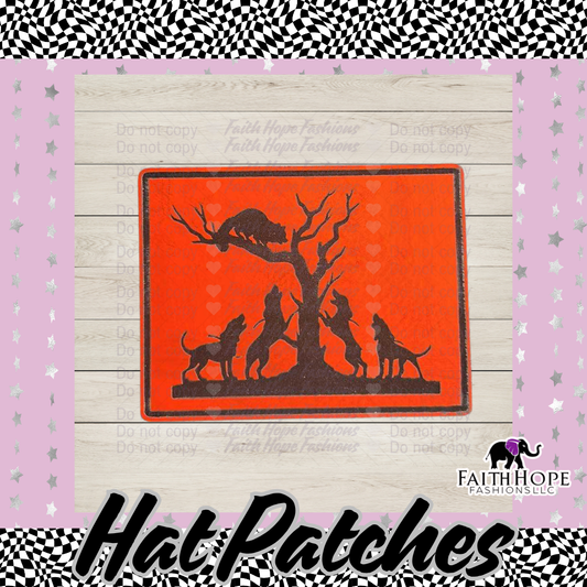 Animals and Tree Hat Patch