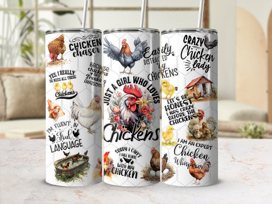 Just a Girl That Love Chickens