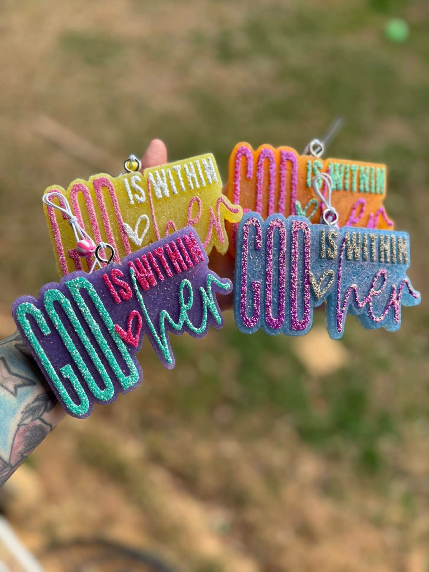 God Is Within Her Freshies