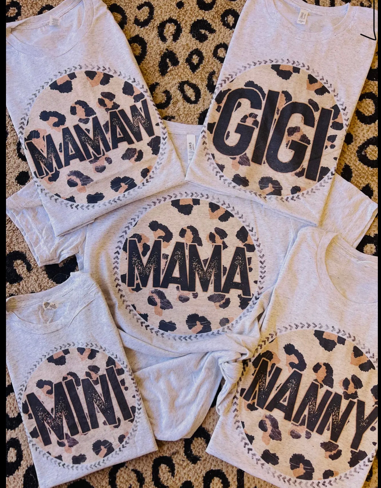 Family title shirts