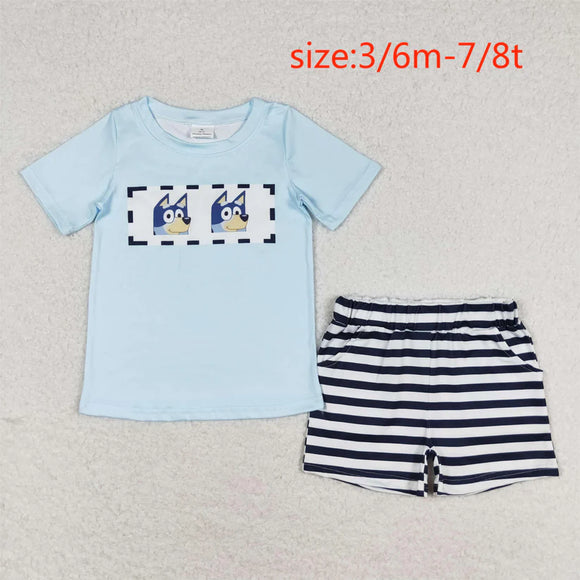 Blue Dog Kids Outfit for boys