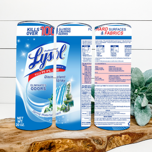 Lysol Blue Tumbler