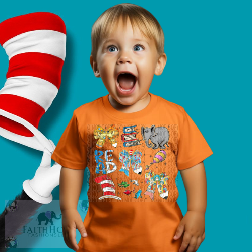 Dr S*uss Collage Apparel