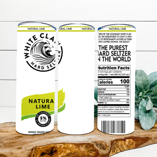 White Claw Lime Tumbler