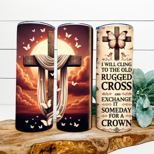 Old Rugged Cross Tumbler
