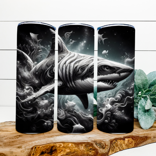 Black Shark Tumbler