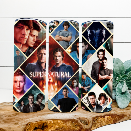 Supernatural Sam and Dean Tumbler