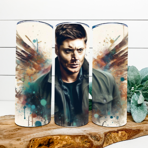 Supernatural Dean's Wings Tumbler