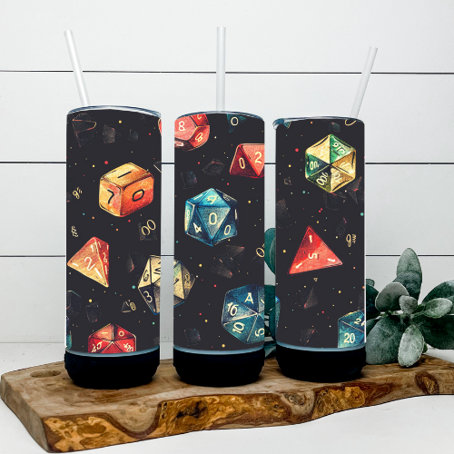 DnD Dice Roll Tumbler