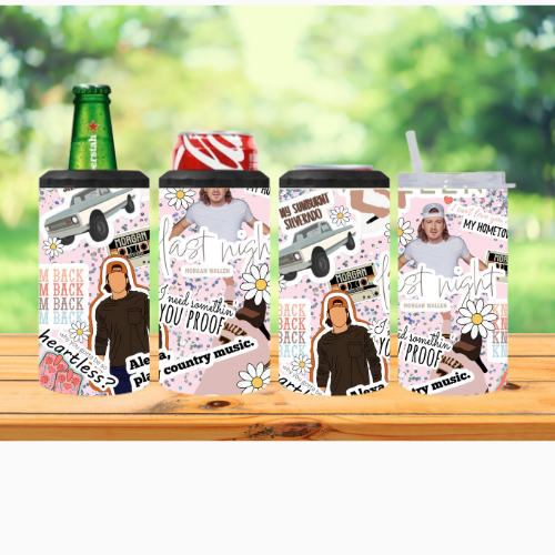 Morgan Wallen Pink Tumbler