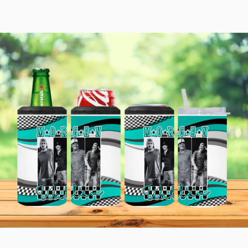 Morgan Wallen Teal Tumbler