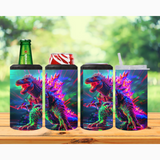 Neon Godzilla Tumbler