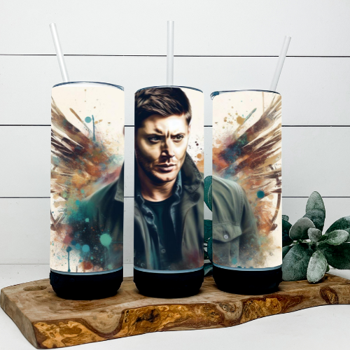 Supernatural Dean's Wings Tumbler