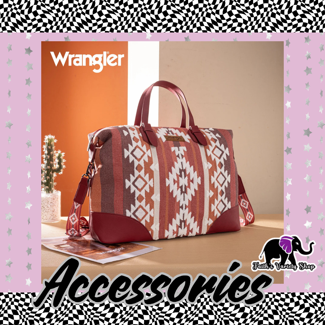 Brown Tribal Wrangler Duffle