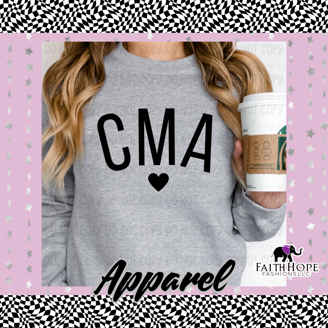 CMA Heart Adult Sweater