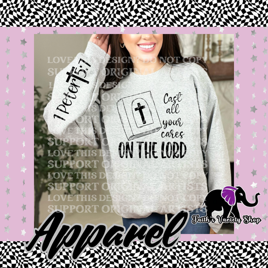 Cast All Your Cares Adult Sweater