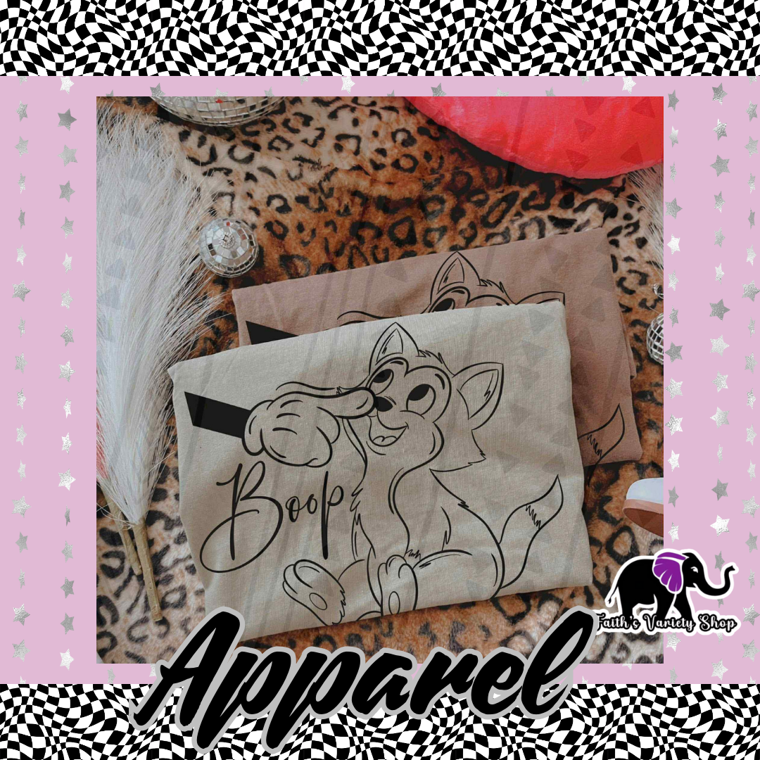 Cat Boop Adult Shirt