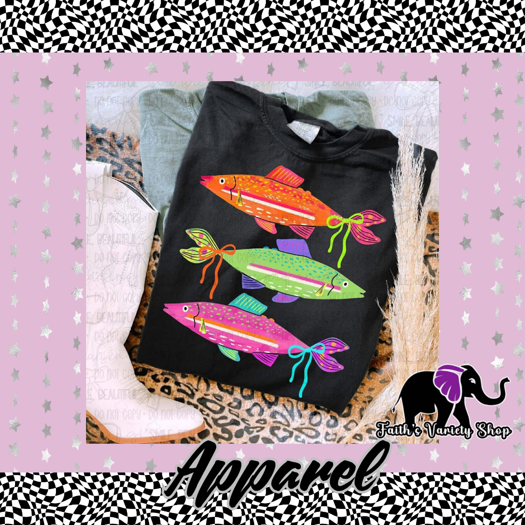 Colorful Fishes Apparel
