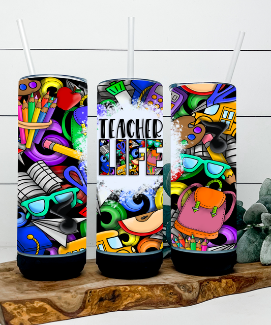 Teacher Life bluetooth Speaker Tumbler