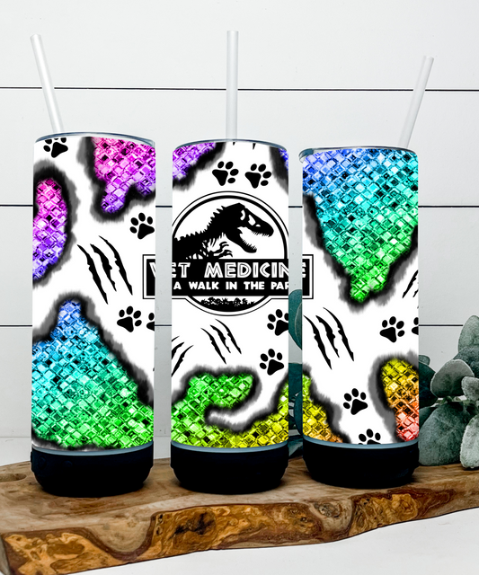 Vet Med bluetooth speaker tumbler