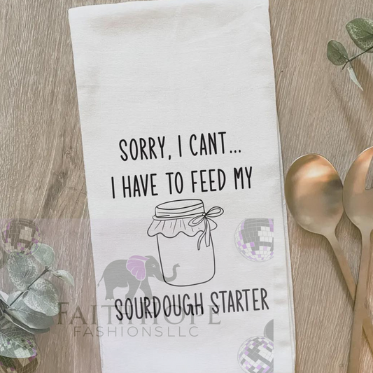 Sorry I cant I have to feed my sourdough Handtowel