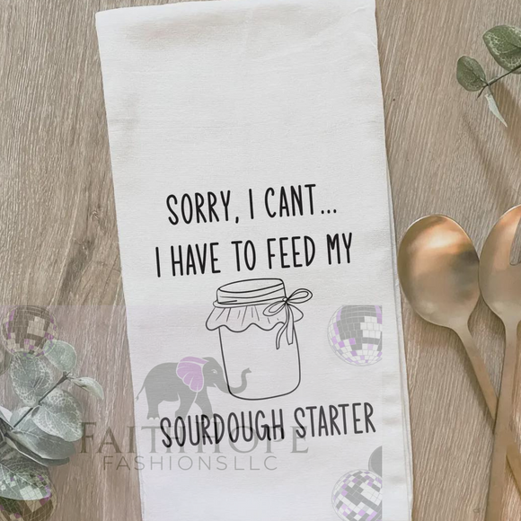 Sorry I cant I have to feed my sourdough Handtowel
