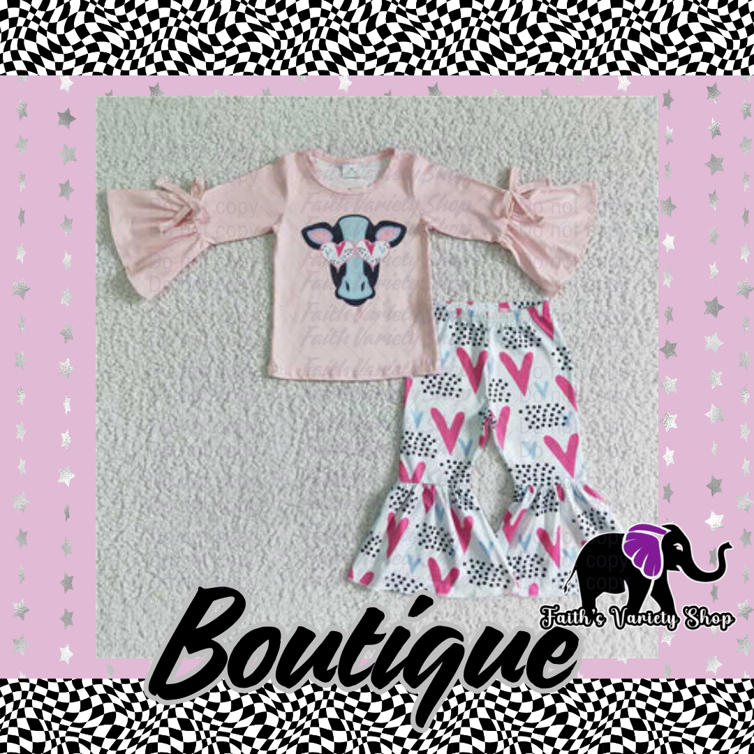 Cow and Hearts Boutique Outfit