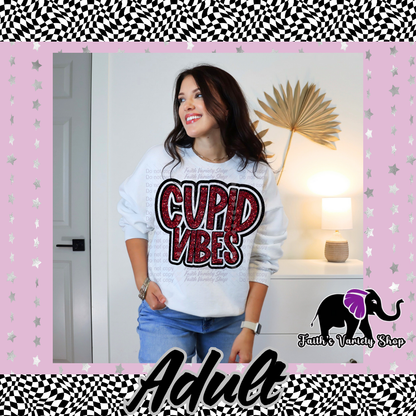 Cupid Vibes Adult Sweater
