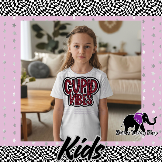 Cupid Vibes Kids Shirt