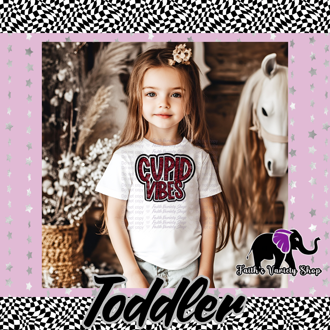 Cupid Vibes Toddler Shirt
