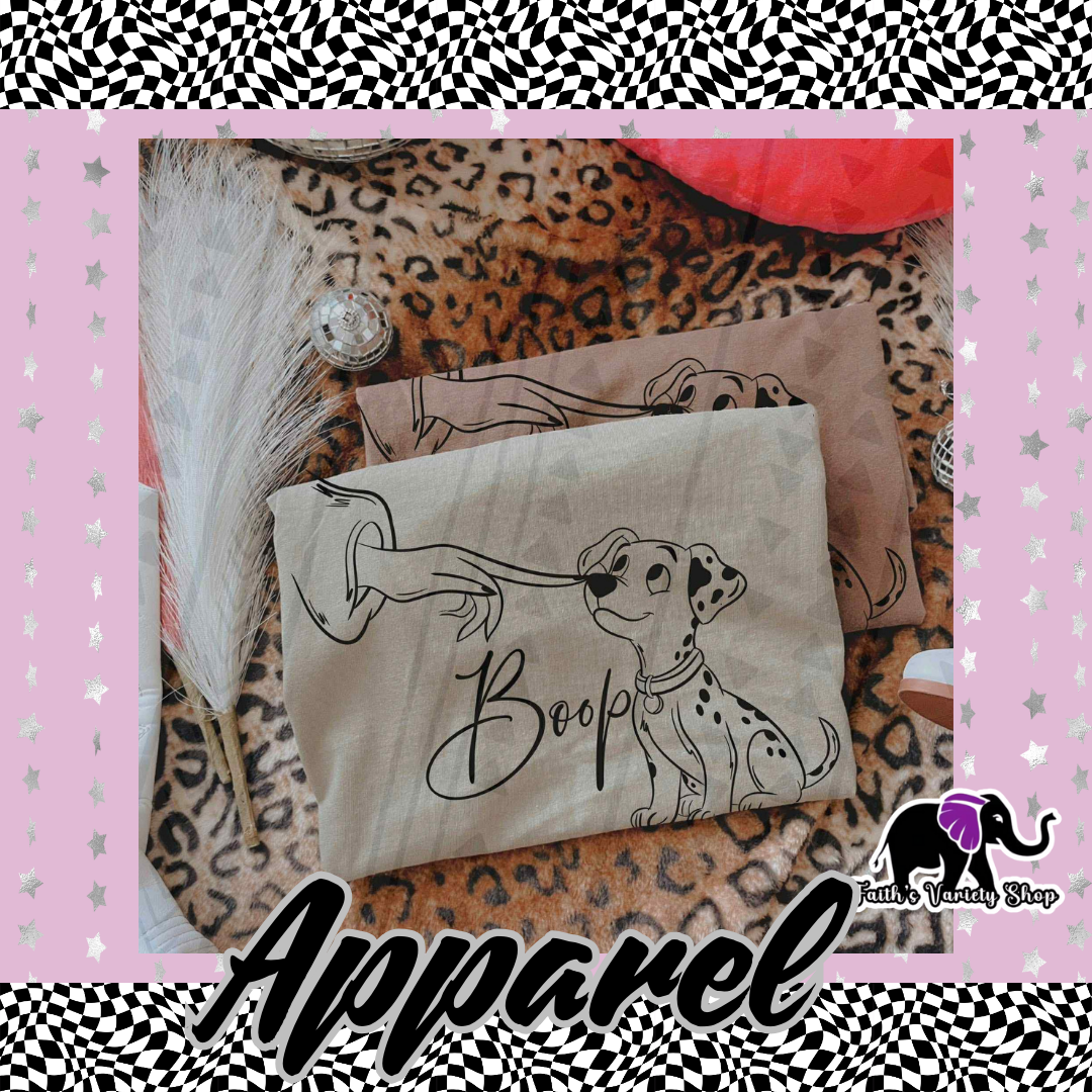 Dalmatian Boop Adult Shirt