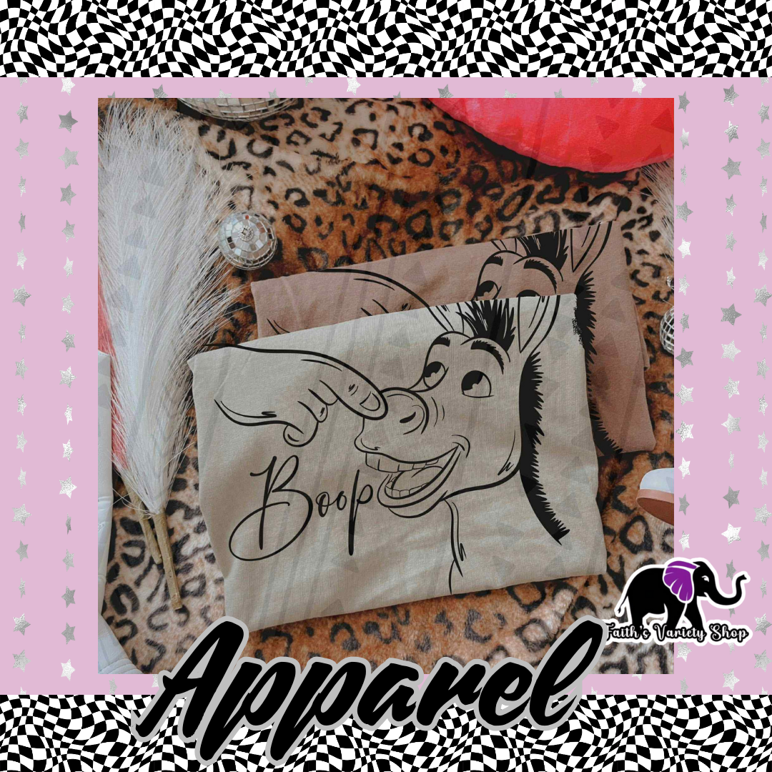 Donkey Boop Adult Shirt