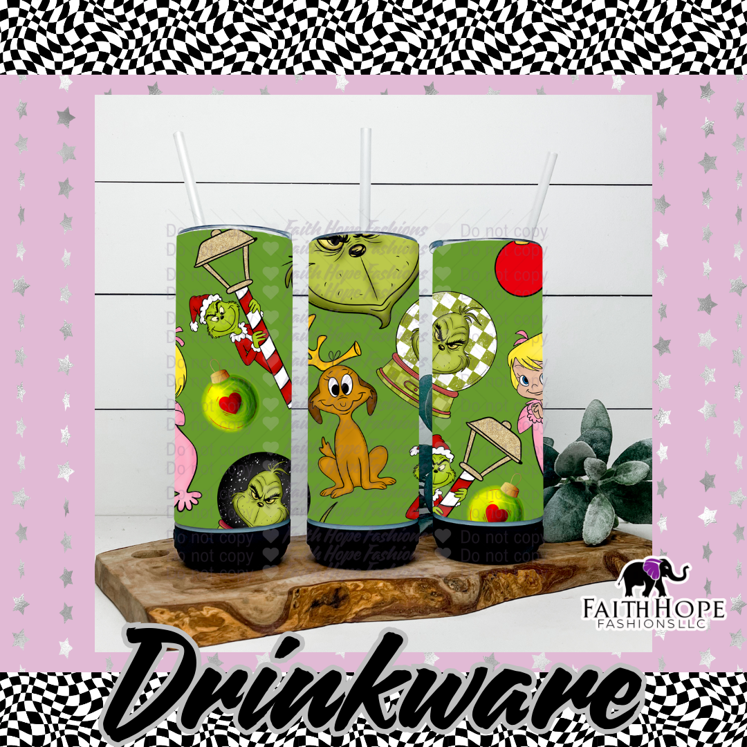 Green Guy Characters Bluetooth Speaker Tumbler