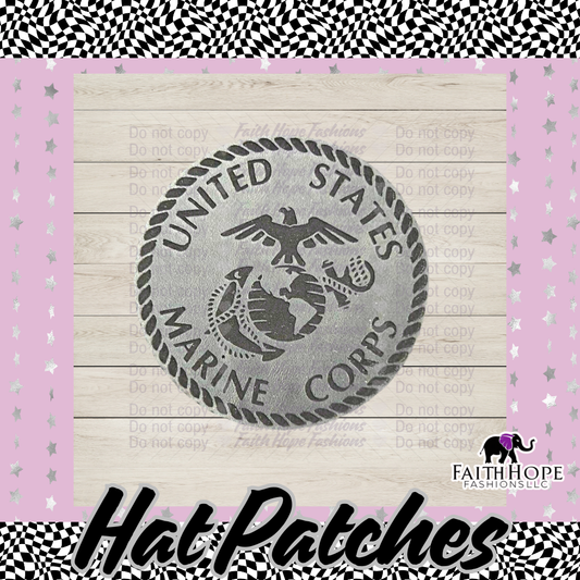 United State Marine Corps Hat Patch