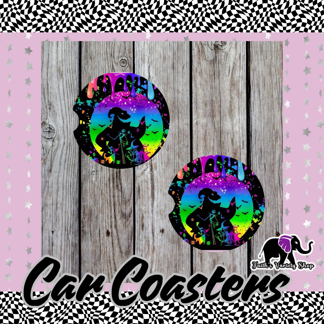 Oogie Multi Color Coaster