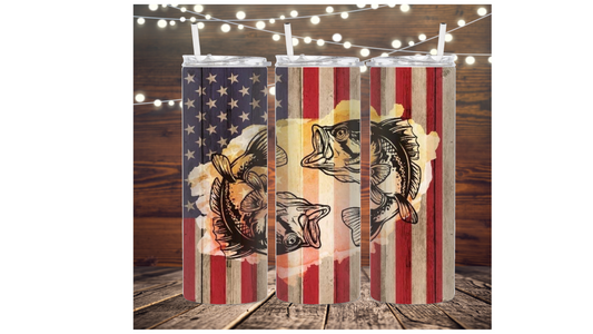 Fish and Flags Drinkware