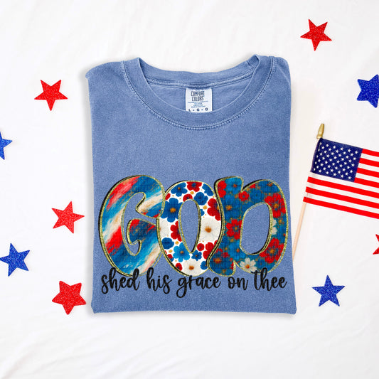 God Shed His Grace on Thee t-shirt