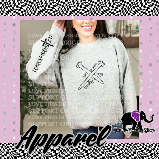 He Makes All Things Beautiful Adult Sweater