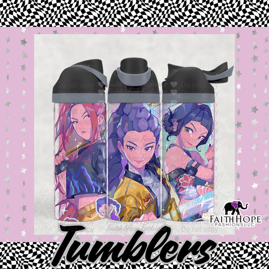 Huntrix Owala Style Tumbler
