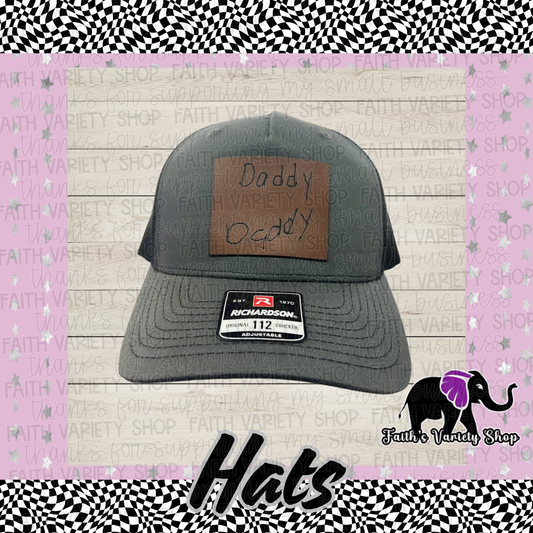 Custom Handwriting Hat